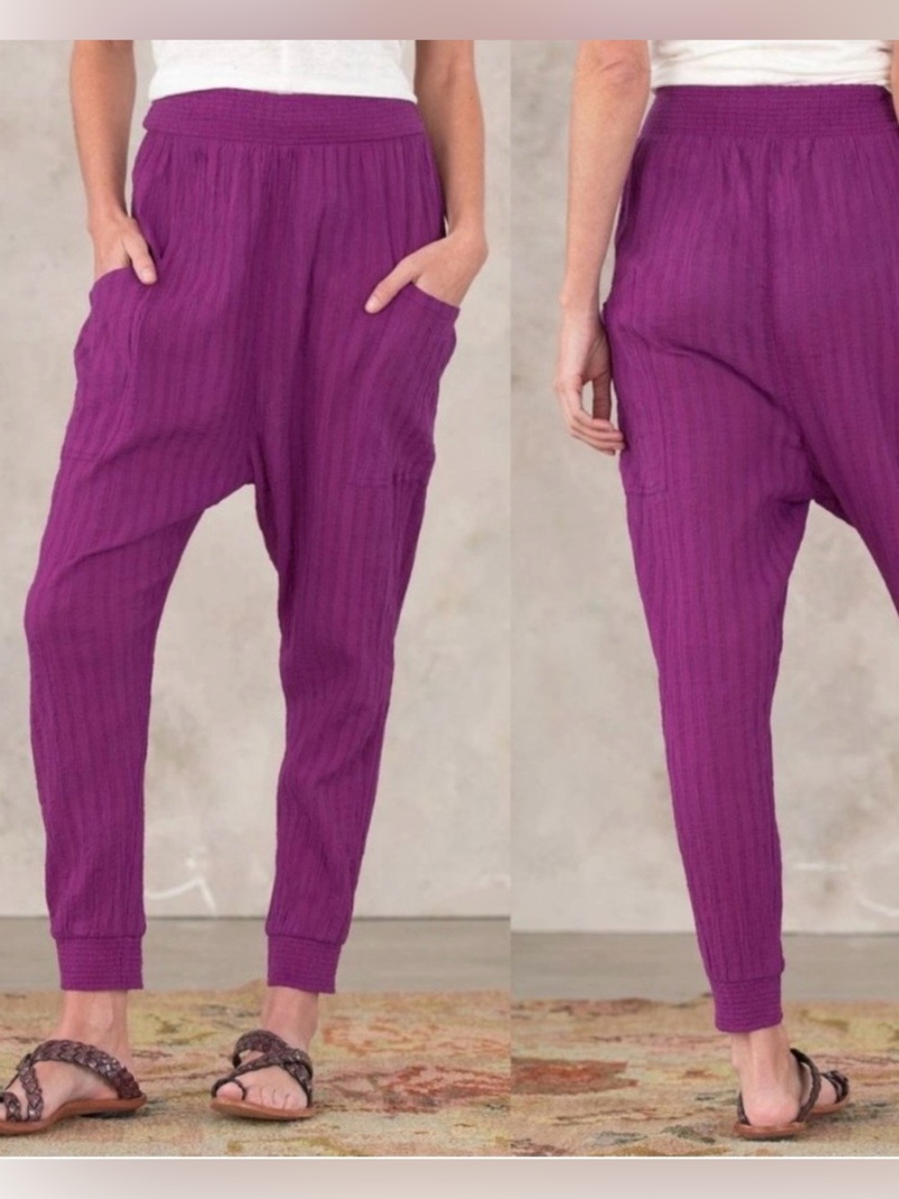 Sundance Barbada Jogger Pants Magenta
Lightweight Harem